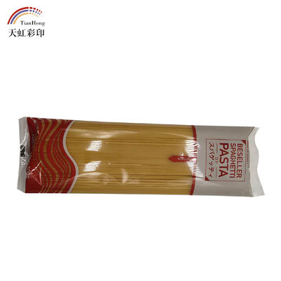 ISO9001/ISO2008 Certified Customized Color Pasta Packaging Plastic Bag for Food Grade
