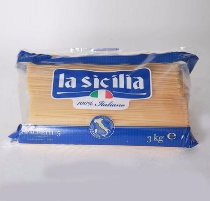 ISO9001/ISO2008 Certified Customized Color Pasta Packaging Plastic Bag for Food Grade
