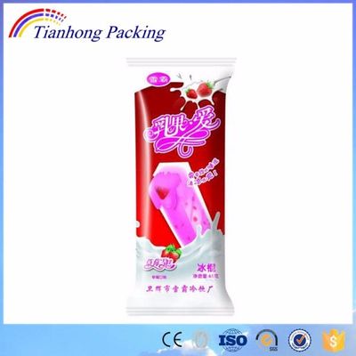 Plastic Bopp Package for Custom Design Popsicle Packaging Bag of Frozen Desserts
