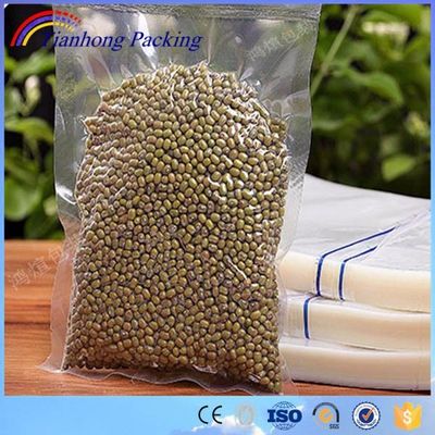 Disposable Embossed Vacuum Bag For Food / Seafood / Frozen Food Storage