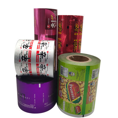 Food Medicine Film For Chocolate Packaging Plastic Laminated Roll Film