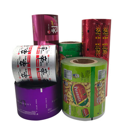 Food Medicine Film For Chocolate Packaging Plastic Laminated Roll Film