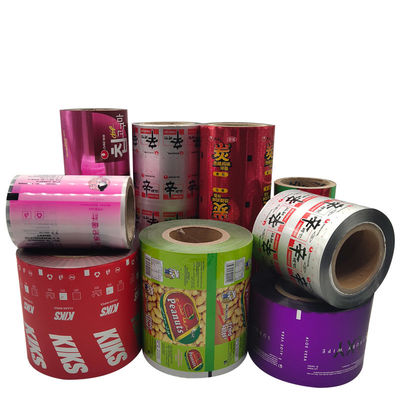 Customer'S Logo BOPP Food Grade Plastic Films Roll For Laminating Pouches