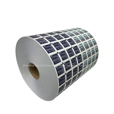 Customized Printing Color Aluminum Foil Paper for Antipyretic Plaster Width 30-1100mm