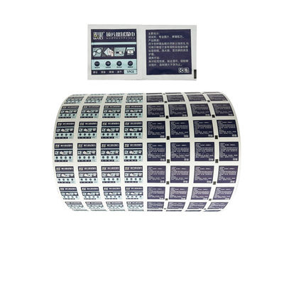 Customized Printing Color Aluminum Foil Paper for Antipyretic Plaster Width 30-1100mm