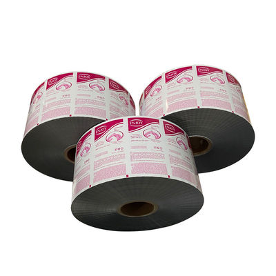 Custom Printed Food Packaging Plastic Roll Film with Customer's Logo OEM