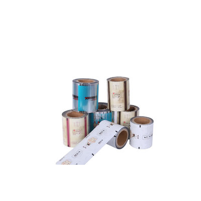 Customized Size Plastic Roll Stock for Nuts Food Candy and Chocolate Bar Packaging