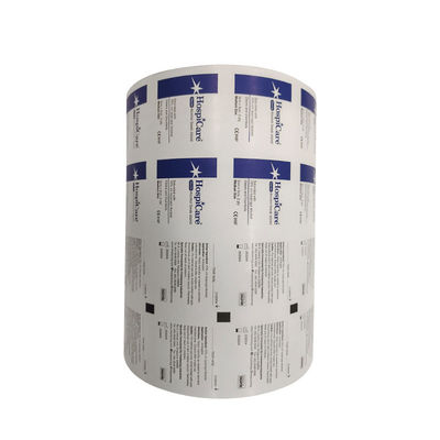 40 Micron Aluminum Foil Packaging Film Roll for Bzk Wipes in PE LWC Paper/PE Structure