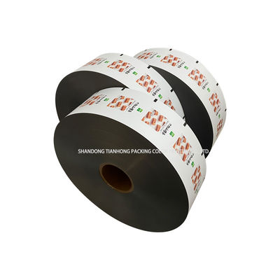 Food Packing Custom Printed Metallic Aluminum Foil Material Snack Plastic Roll Films
