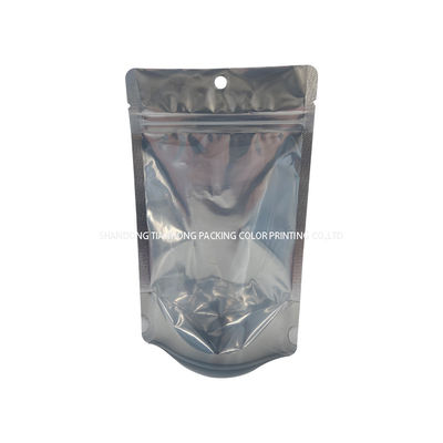 Zipper Top Custom Printed Matte Stand Up Pouch Aluminum Foil Mylar Bag for Lollipop