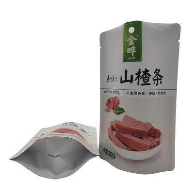 Custom Printed Mylar Stand Up Pouch Bags For Instant Noodles Packaging