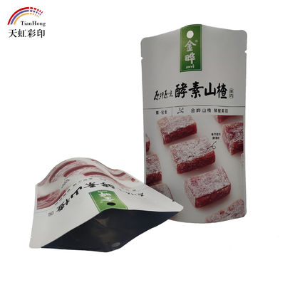 Custom Printed Mylar Stand Up Pouch Bags For Instant Noodles Packaging