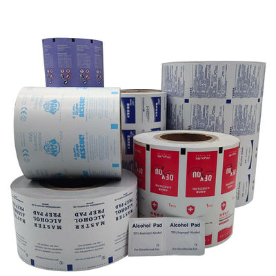 Customized Printing Aluminum Foil Paper Laminated Film Roll with Sample