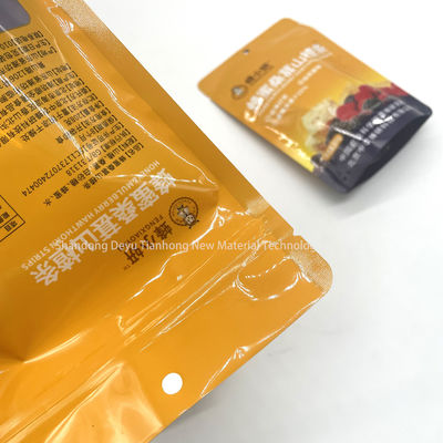 Custom Printed Zipper Top Stand Up Pouch for Air and Water Proof Eco Friendly Snacks