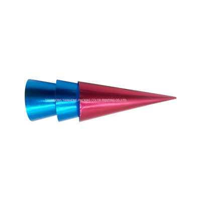 Complex Method Laminating Method Ice Cream Cone Sleeve Paper Silver Gold Aluminium Foil Paper