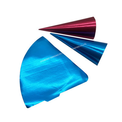 Waterproof and Greaseproof Ice Cream Cone Sleeve Paper with Foil Easy to Clean