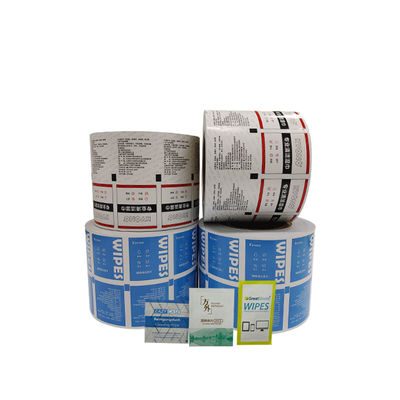Mechanical Pulp Wet Wipes for 0-9 Printing Color Aluminium Foil Paper/Gel Series