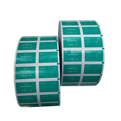 Single Packed Alcohol Pad Packing Film Roll with PE Coated Paper and Wood Pulp Material