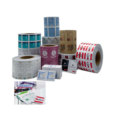 Waterproof 103G Four Layers Laminated Aluminum Foil Film Roll For Bzk Wipes