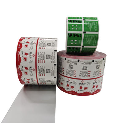 Custom Printed Logo Automatic Packaging Material Roll Film With Printing