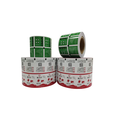Custom Printed Logo Automatic Packaging Material Roll Film With Printing