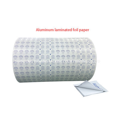 73G/83G/103G Width Wood Pulp Aluminum Foil Roll Film for Packaging Material 30-1100mm