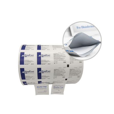Paper Paperboard Material Plastic Packaging Film Roll For Medical Package